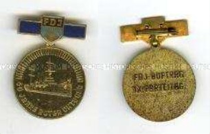 Medaille "FDJ-Auftrag IX. Parteitag"