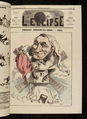 Girault (Député du Cher), par Gill