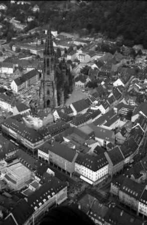 Freiburg: Münster, von Süden