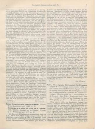 5-6 [Rezension] Baljon, J. M. S., Commentaar op de brieven van Paulus aan de Thessalonikers, Efeziërs, Kolossers en an Filemon