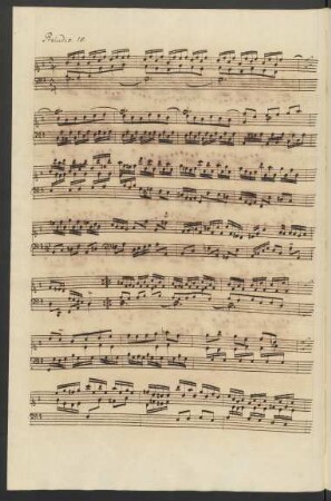 Präludien und Fugen; clavier; G-Dur; BWV 884