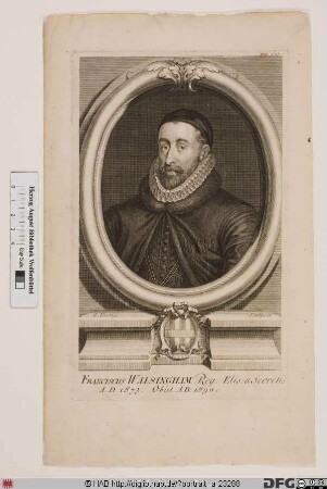 Bildnis Francis Walsingham (1577 Sir)