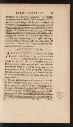 Locus a relatis. Cap. 12.