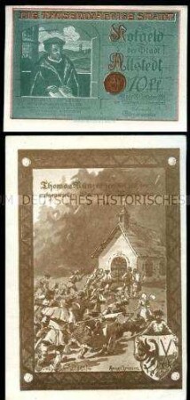 Allstedt 10 Pfennig, Notgeldserie