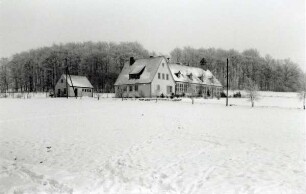 Schule Brockhausen. im Schnee