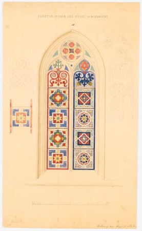 Immanuelkirche, Schirwindt: Chorfenster