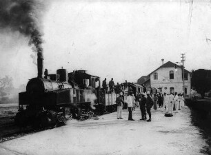 Dar-es-Salam Bahnhof. Erste Fahrt von Dar-es-Salam nach Morogoro