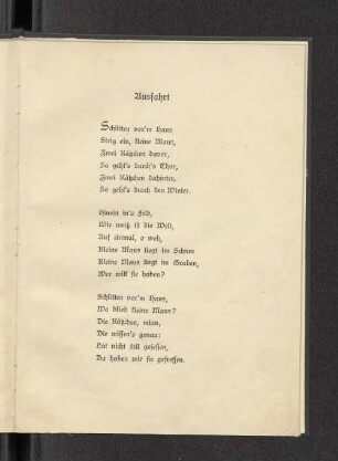 Ausfahrt