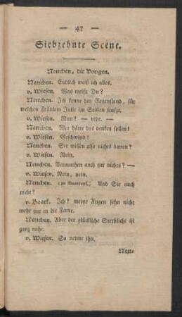 Siebzehnte Scene