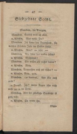Siebzehnte Scene
