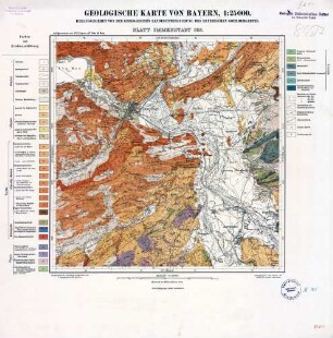 856 [8427] Immenstadt, Geologische Karte von Bayern, 1:25000