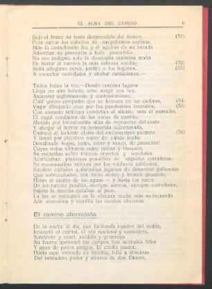 El camino aherrojado