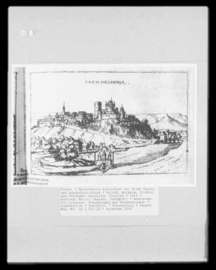 Hessische Chronika — Ansichten von Liebenau, Trendelburg und Helmarshausen — Trendelburg