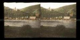 Blick über den Rhein zum Schloss Stolzenfels, Koblenz