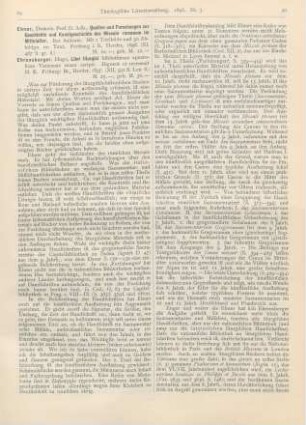 89-92 [Rezension] Ehrensberger, Hugo, Libri liturgici bilbiothecae apostolicae Vaticanae manu scripti