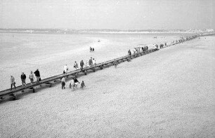 St. Peter-Ording: Strandsteg