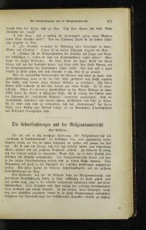 ¬Die¬ Lehrerkonferenzen und der Religionsunterricht : (aus Westfalen)