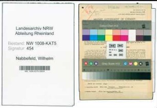 Entnazifizierung Wilhelm Nabbefeld , geb. 14.11.1910 (Baecker)