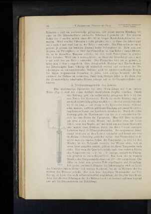 2. Verdunstungskälte des Äthers.