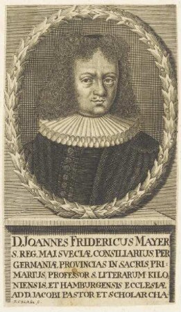 Bildnis des Joannes Fridericus Mayer