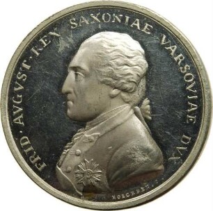 König Friedrich August I. - Besuch von Napoleon I. in Dresden