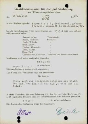 Vogt, Eugen