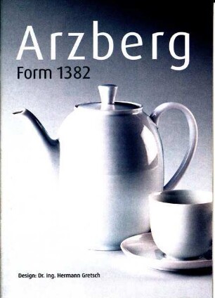 Produktbroschüre "Arzberg Form 1382"