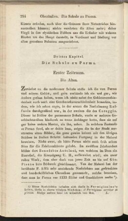 Drittes Kapitel. Die Schule zu Parma.