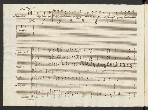 [Nr. 7. Aria:] Geh! beweis' den Götterstamm