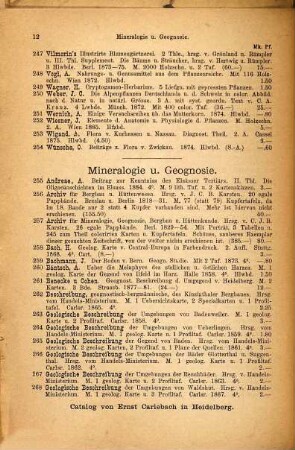 Antiquarisches Bücherverzeichnis. 150. 1887