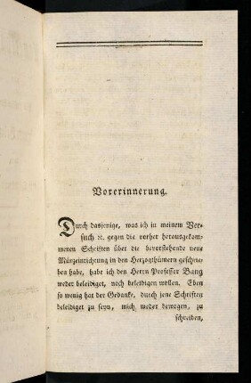 63-66, Vorerinnerung