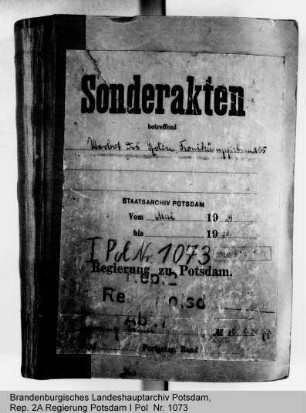 Durchführung des Verbots des Roten Frontkämpferbundes