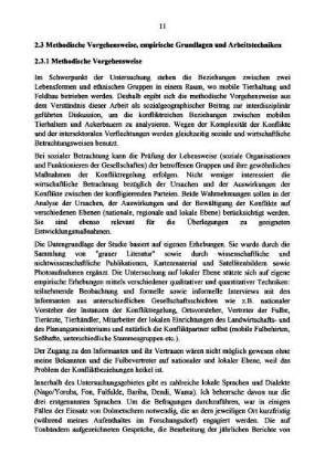 2.3 Methodische Vorgehensweise, empirische Grundlagen und Arbeitstechniken