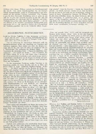 819-820 [Rezension] Stählin, Wilhelm, Symbolon