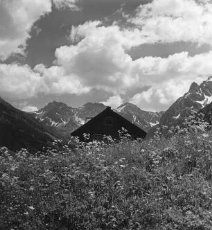 Kleines Walsertal, Maiwiese und Schafalpköpfe
