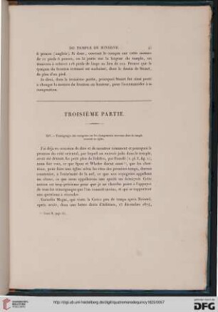 Troisième partie