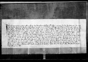 Die Richter des Speyrer Hofs vidimieren die päpstliche Bestätigung der Schenkung des Patronatrechts in Güglingen an das Kloster zum hl. Grab in Speyer vom 13. Febr. 1297.