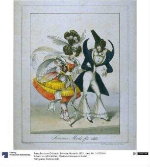 Sommer Mode für 1831
