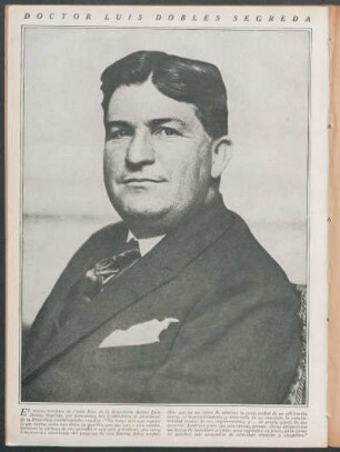 Doctor Luis Dobles Segreda