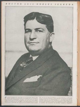 Doctor Luis Dobles Segreda