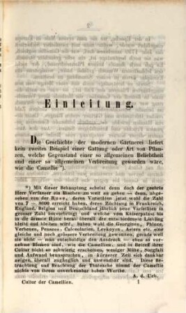 Practische Grundlehren der Cultur von Camellien