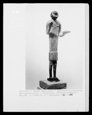 sardisch-nuraghische Bronzestatuette