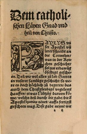 Ecclesiastica Liturgia : Wie sich der gemein Christen Läy der Latinischen Missen, zur besserung sein selbs, gebrauchen künde