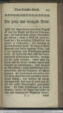 Der zwey und vierzigste Brief