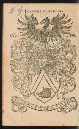 Insignia Gentilitia. Vivien.