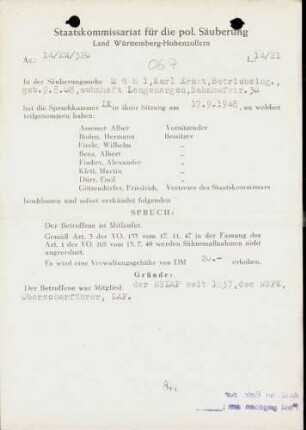 Mühl, Karl Ernst
