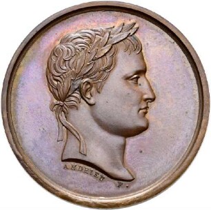 Medaille auf die Eröffnung des Laokoonsaales im Louvre 1804