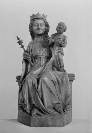 Thronende Madonna