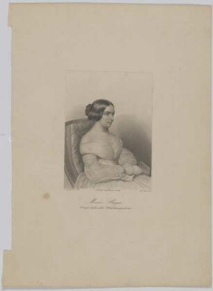 Bildnis der Marie Bayer