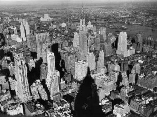 Blick auf Midtown Manhattan vom Empire State Building